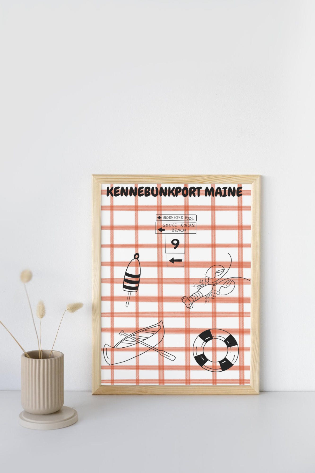 Kennebunkport Maine- ART PRINT