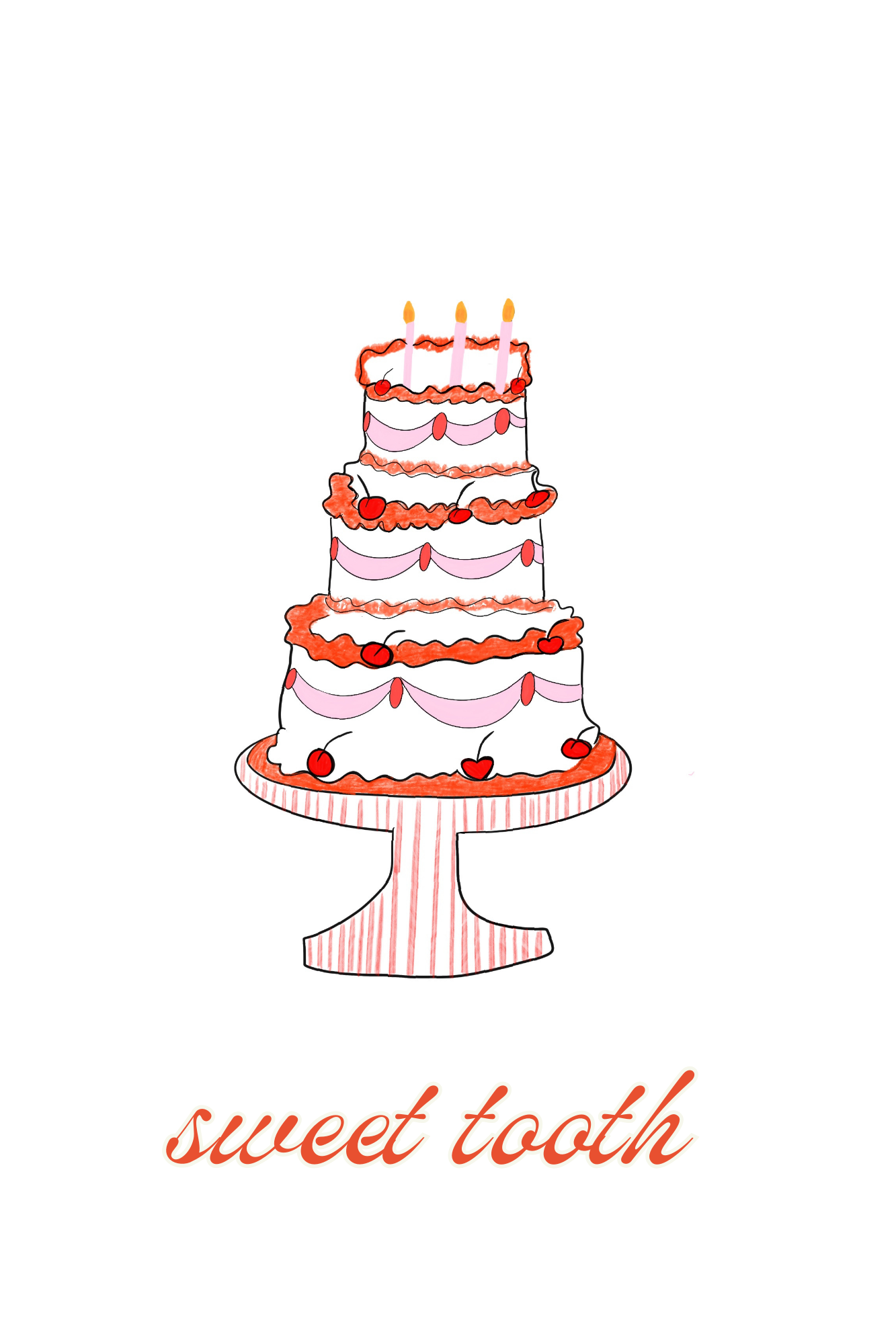 sweet tooth- ART PRINT