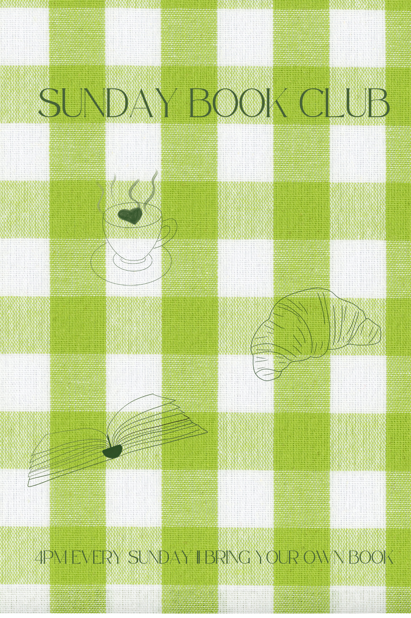 sunday book club - ART PRINT