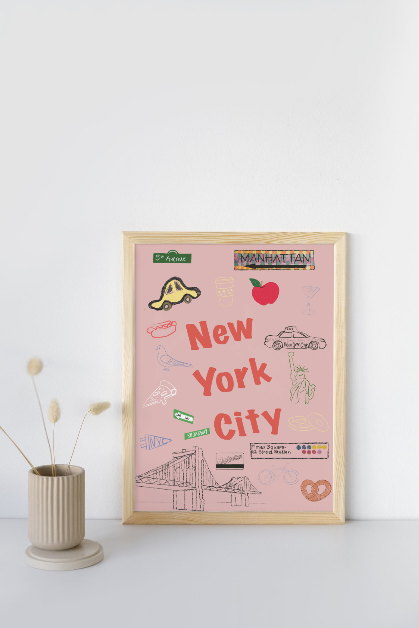 NYC-  ART PRINT