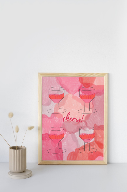 cheers! - ART PRINT