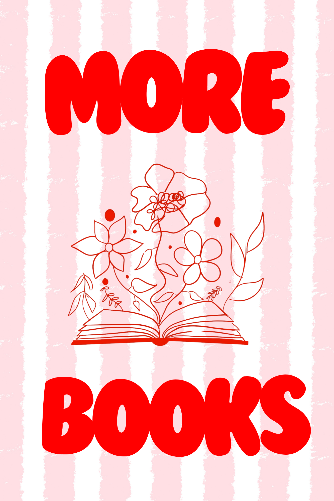 more books- ART PRINT